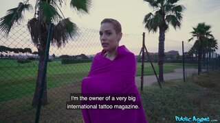 Public Agent - Be My Topless Tattooed Cover Girl - 01/25/2021