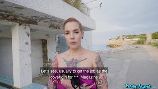 Public Agent - Be My Topless Tattooed Cover Girl - 01/25/2021