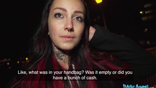 Public Agent - Tattoo Babe Fucked in Boiler Room - 05/03/2021