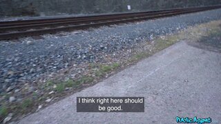 Public Agent - Trackside Spanish Tits and Ass - 05/10/2021