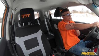 Fake Driving School - Stuck Between Snow and Big Tits - 05/23/2021