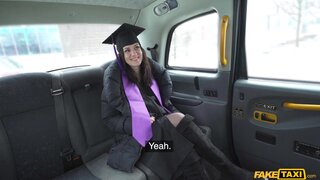Fake Taxi - University Graduate Strips Off Her Robes - 10/06/2021