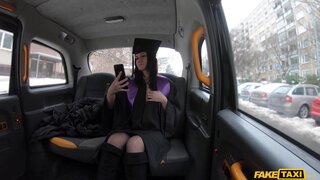 Fake Taxi - University Graduate Strips Off Her Robes - 10/06/2021