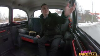 Female Fake Taxi - Cums Three Times on his Birthday - 11/01/2021