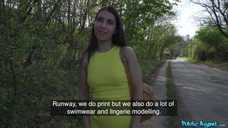 Public Agent - Italian in Tight Yellow Dress - 01/28/2022