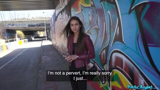 Public Agent - Hot Brunette Bounces on Big Cock - 04/22/2022
