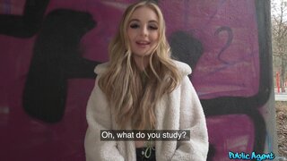 Public Agent - Blonde Brit Fucked in Public - 04/16/2022