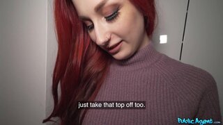Public Agent - Tattoo Redhead Rides for Cash - 05/28/2022