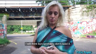 Public Agent - Blonde MILF Fucked in Public - 01/20/2023