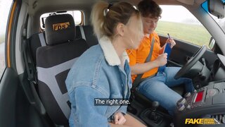 Fake Driving School - Blonde wife bad driver great fuck - 05/13/2023