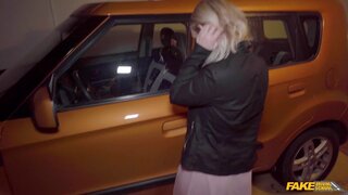 Fake Driving School - Big dick stretches big tits blonde - 07/09/2023