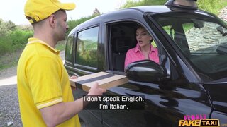 Female Fake Taxi - Fucking for Pizza - 11/20/2023