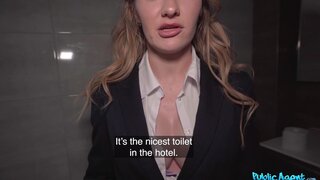 Public Agent - Fucked in Hotel Toilet - 11/22/2023