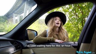 Public Agent - Hitchhiker sucks big dick for ride - 04/26/2024