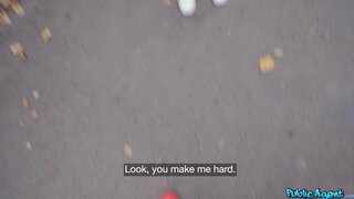 Public Agent - Big dick public blowjob and POV sex - 05/08/2024