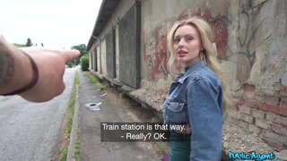 Public Agent - Big tits slut misses train - 08/18/2024