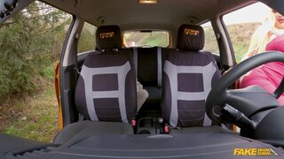 Fake Driving School - Don't need airbags with those tits! - 08/07/2025