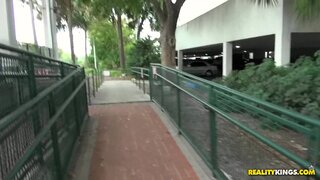Street BlowJobs - Horny Harlow - 09/13/2015