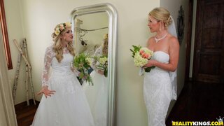 Moms Bang Teens - Two Brides, One Groom - 10/05/2019
