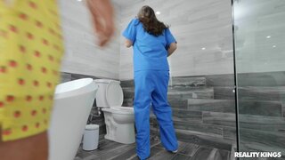 Work Me Harder - Nurse Gets Scrubbed And Fucked - 07/19/2021