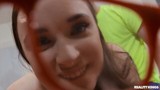 Moms Bang Teens - Threesome Workout For Dorky Stepmom - 04/27/2023