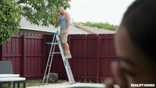 Sneaky Sex - Sucking Dick On The Ladder - 08/13/2023