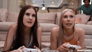 Hot Girls Game - Gamer Roomie Cucks Lesbian GF - 10/14/2023