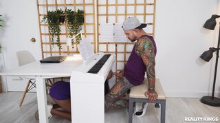 Crazy College GFs - Fucking The Piano Tutor - 12/02/2024