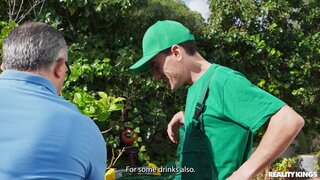 Teens Love Huge Cocks - Hiding And Fucking With The Landscaper - 12/29/2024