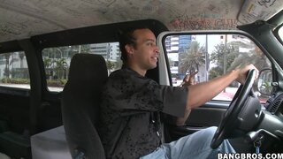 Bang Bus - Pornstar Lisa Ann Rocks The Bangbus!! - 06/16/2010