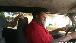 Bang Bus - This Pretty Girl LovesTo Swallow!!! - 08/25/2010