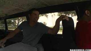Bang Bus - This Pretty Girl LovesTo Swallow!!! - 08/25/2010