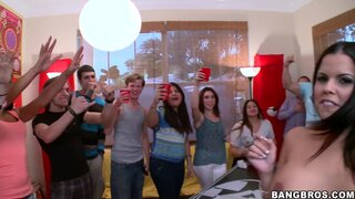 Dorm Invasion - College party gets invaded by a lot of pornstars - 02/15/2013