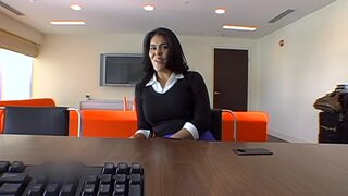 BangBros Remastered - Big ass secretary comes in to give an office blowjob, then fuck - 02/17/2013