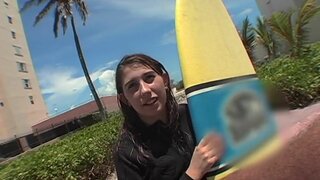 BangBros Remastered - Amateur newbie gets picked up and fucked in public - 05/26/2013
