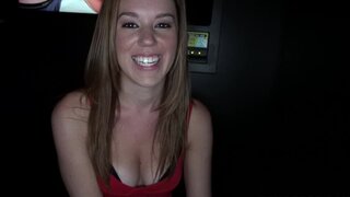 Glory Hole Loads - She sucks and fucks dick at gloryhole - 08/14/2013