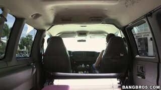 Bang Bus - Mean Girls Gets Fucked Hardcore Style On The BangBus - 09/11/2013