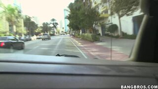 Bang Bus - Veronica Rodriguez In Miami, Horny For Cock! - 03/19/2014