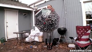 Big Tit Cream Pie - Big tits to go with her creampie - 03/30/2014