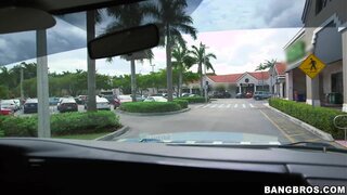 Bang Bus - Amateur girl sucks and fucks for cash - 04/02/2014
