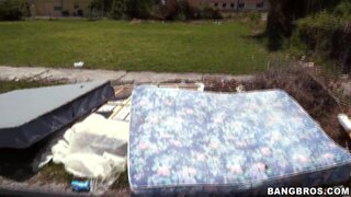 Bang Bus - Black Girl Gives Up Ass for Cash on BangBus - 05/07/2014