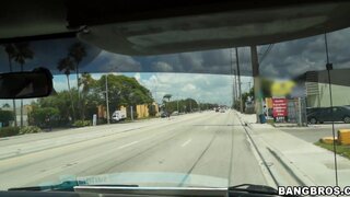 Bang Bus - Amateur Redhead White Girl Gives Up Her Ass for Cash - 05/21/2014