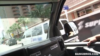 Bang Bus - Big Ass Brunette Fucked On BangBus! - 08/06/2014