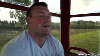 Bang Bus - Jada Stevens Bangs Random Guys! - 09/10/2014