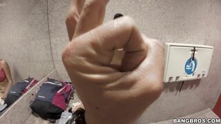 Public Bang - Big Tit Asian chick fucked in public - 09/30/2014