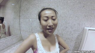 Public Bang - Big Tit Asian chick fucked in public - 09/30/2014