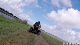 Big Tits, Round Asses - A Sexy Ride with Big Natural Tits - 12/18/2014