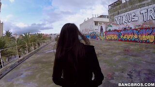Public Bang - Big Booty Asian anal banged in public - 01/13/2015