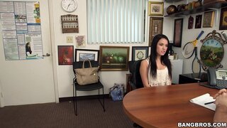 Bang Casting - Megan Rain Gets Caught in the Jizz Rain. - 03/14/2015