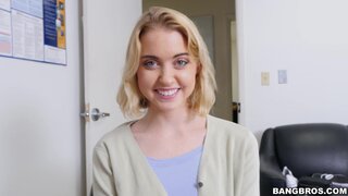 Bang Casting - Amateur blonde fucked on cam for the first time. - 11/18/2015